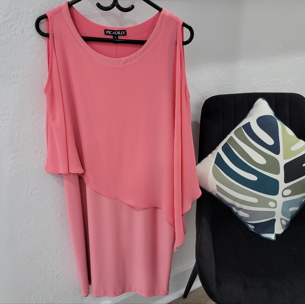 Picadilly soft pink dress